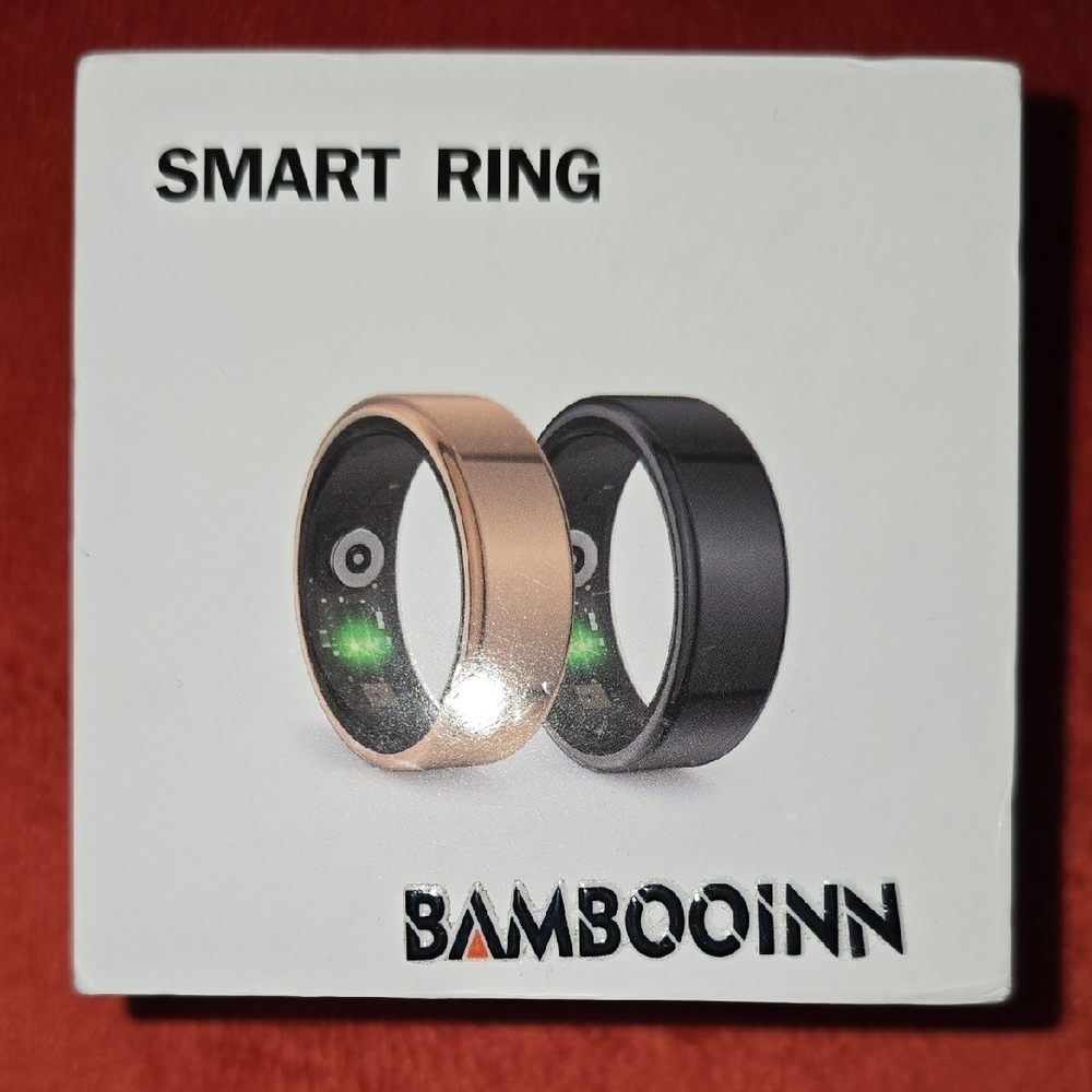 BAMBOO Dual-Tone Smart Ring - Black #8